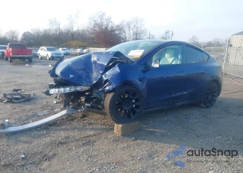 2021 Tesla Model Y Long Range Dual Motor All-Wheel Drive from USA, damaged, VIN 5YJYGDEE7MF122906